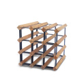 Wooden wine rack metal and wood bottle holder display racks wine shelf for home cellar